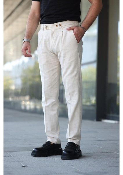 Tasarım Italyan Model Keten Pantolon fiyatları
