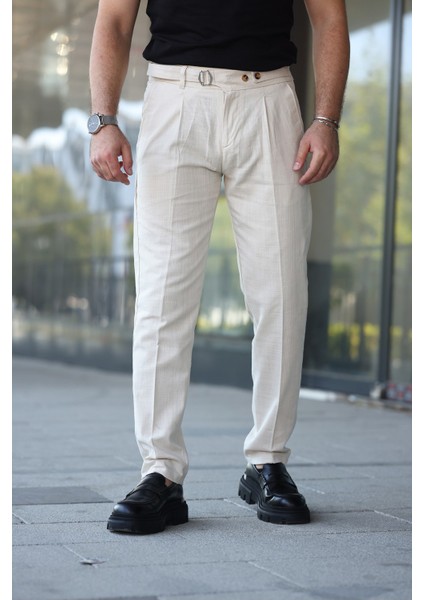 Tasarım Italyan Model Keten Pantolon modelleri