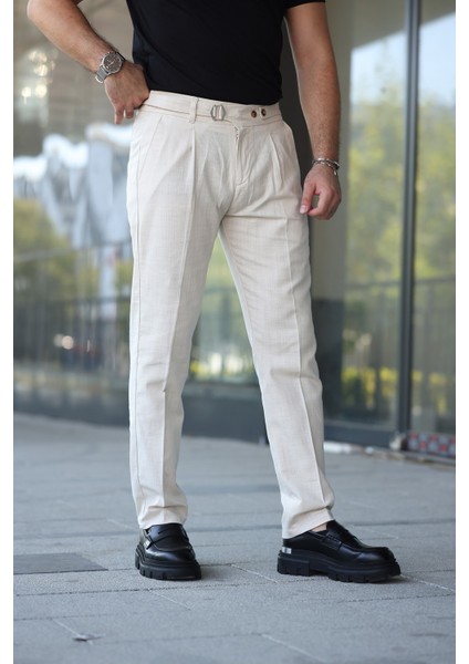 Tasarım Italyan Model Keten Pantolon fırsatları