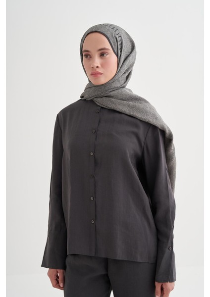 Elenora Monogram Floş Şal Gri fiyatları