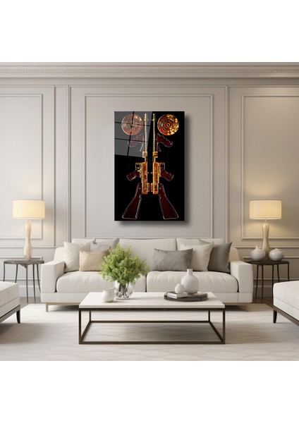 Gold Guns - Cam Tablo - DEG0152 modelleri