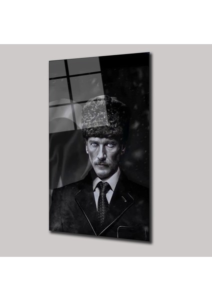 Mustafa Kemal Atatürk - Cam Tablo - DEG0110