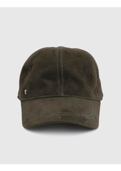 Valguri Hakiki Süet Deri Yeşil Unisex Şapka modelleri