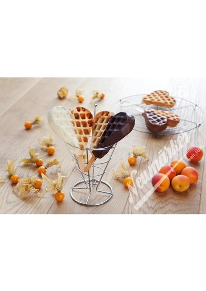 Glanz Neumarker Çubukta Kalp Waffle Plakası fiyatları