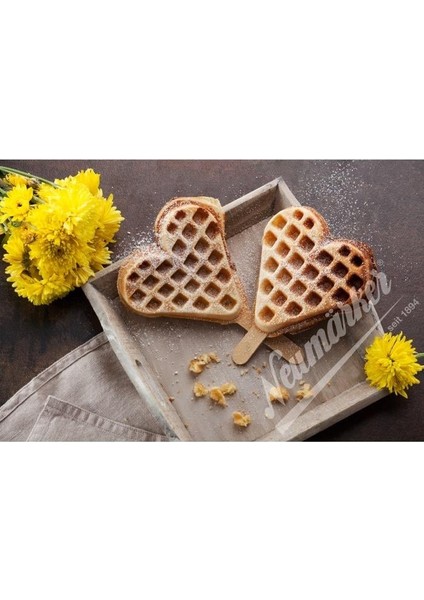 Glanz Neumarker Çubukta Kalp Waffle Plakası indirimleri