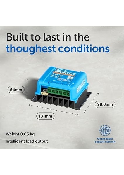 Energy Smartsolar Mppt Şarj Regülatörü 100/20-48 12V 24V 48V 20A Güneş Enerjili Şarj Regülatörü Bluetooth Entegre SCC110020160R modelleri