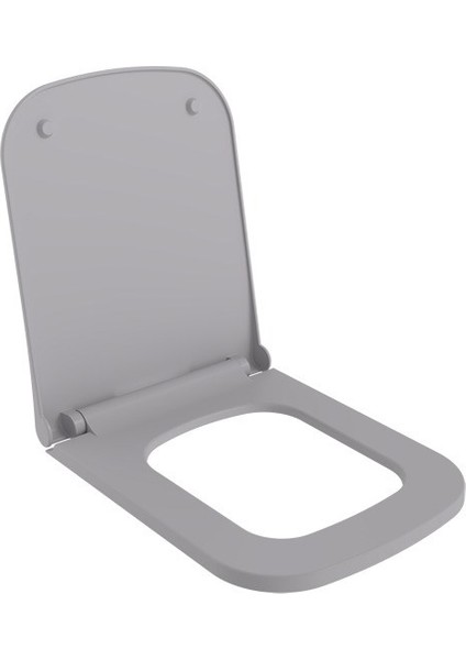 Tutti Slim Klozet Kapağı Yavaş Kapanır Mat Gri A0334-006