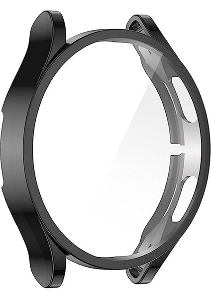 Galaxy 6 47MM Için Kılıf 360 Full Round Soft Silicone Siyah [galaxy 6 47MM ile Uyumlu Kılıf - Siyah]