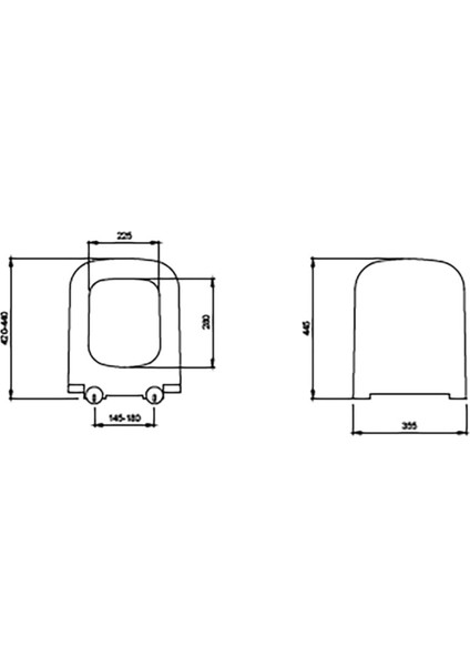 Tutti Slim Klozet Kapağı Yavaş Kapanır Mat Gri A0334-006 fiyatları