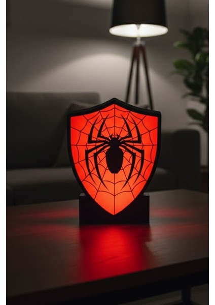 Spider-Man Tasarımlı Dekoratif Aydınlatma LED