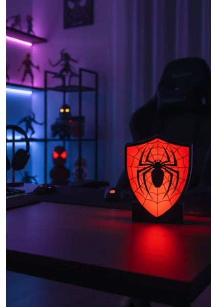 Spider-Man Tasarımlı Dekoratif Aydınlatma LED fiyatları