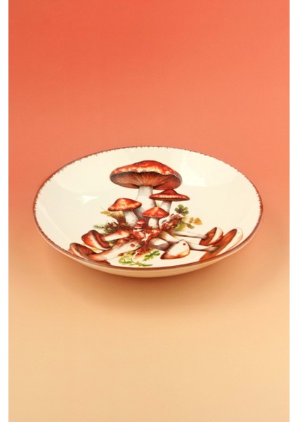 Mushroom Büyük Boy Porselen Salata Kasesi fiyatları
