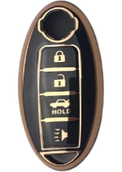 Metalize Anahtar Kabı Juke,quashqai,xtrail Uyumlu / SYPD81-18