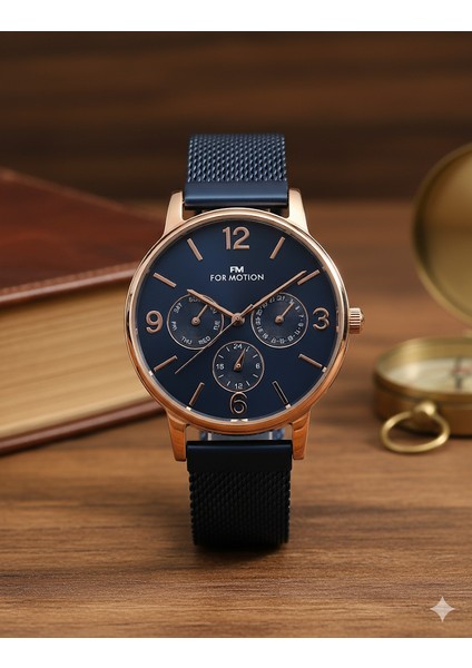 Kadın Kol Saati Altın Renk, Mavi Kadran - Şık Hasır Kordon, 2 Yıl Garantili fiyatları