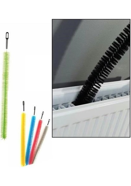 Ergonomik Pratik Kolay Kalorifer Peteği Temizleme Fırçası Aleti modelleri