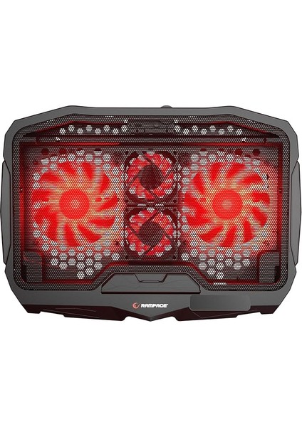 AD-RX34 X-Frame Siyah 4 Fanlı 9-17 Inç Notebook Soğutucu Stand