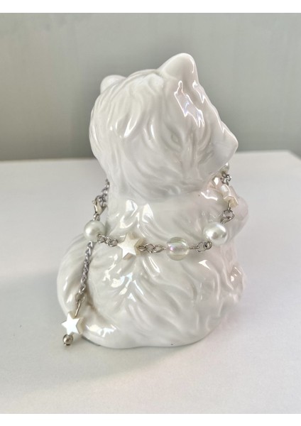 Incili Yıldız Ayarlanabilir Bileklik indirimleri