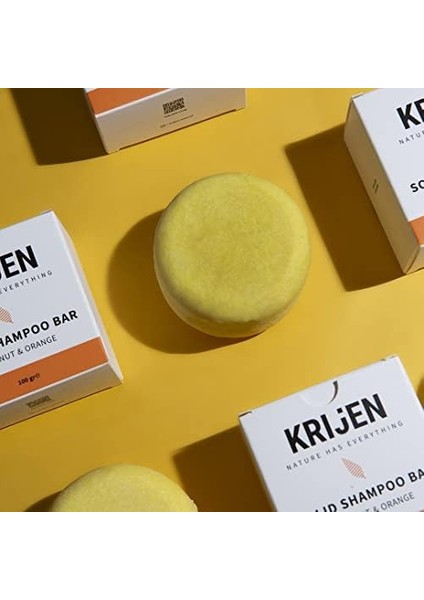 Hindistan Cevizi & Portakal Kabuğu Katı Şampuan 100 gr modelleri