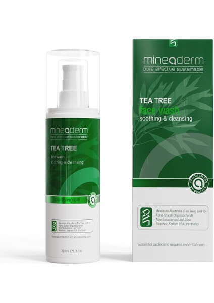 Mineaderm Tea Tree Face Wash 200 ml