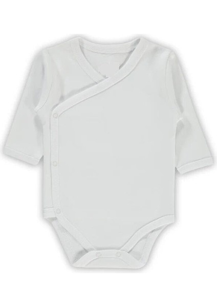 222 Bebek Çıtçıtlı Uzun Kollu Kundak Body