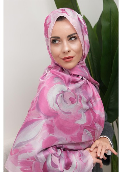 Floral Akrilik Desenli Dijital Soft Şal indirimleri