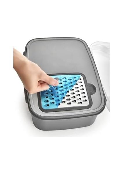 Ahmet Rendeli Saklama Kabı 4500 ml Gri, Gri fiyatları