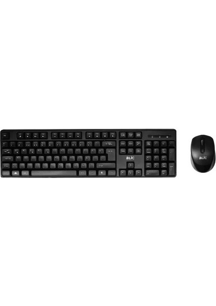Combo Wireless Q Klavye Mouse Seti Bkb-1