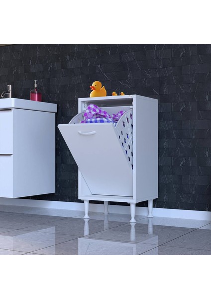 Söke Kirli Sepetli, Ayaklı, Çok Amaçlı Banyo Dolabı (14 Farklı Genişlik Seçeneği) modelleri