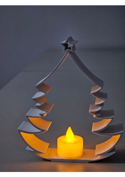 Hediyelik Dekoratif Yılbaşı Ağacı LED Mum Dahil fırsatları