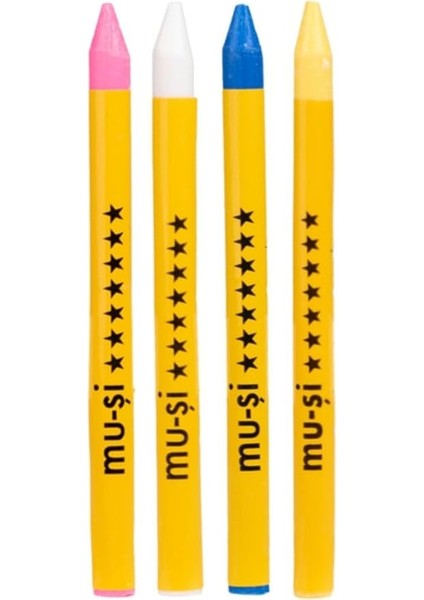 ile Uçan Çizgi Kalemi Renkli (4 Adet)