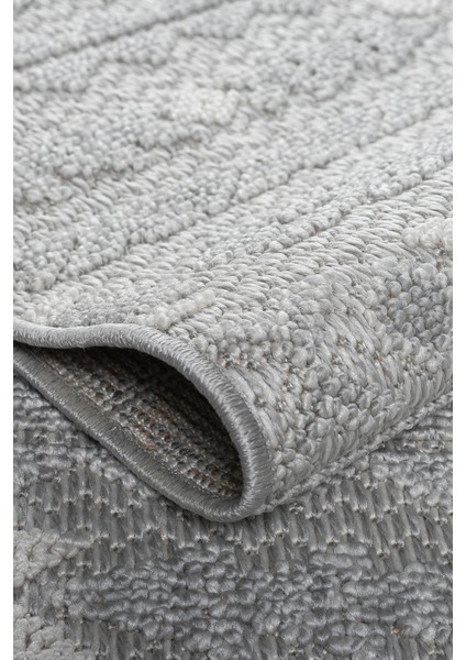 Gri Iskandinav Modern Tasarım Sisal Bukle Özel Ölçü Salon Oturma Odası Koridor Mutfak Halısı Yolluk