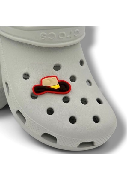 Terlik Süsü ve Aksesuarı , Çanta Süsü – Jibbitz 3D Kovboy Şapkası Figür Aksesuar fiyatları