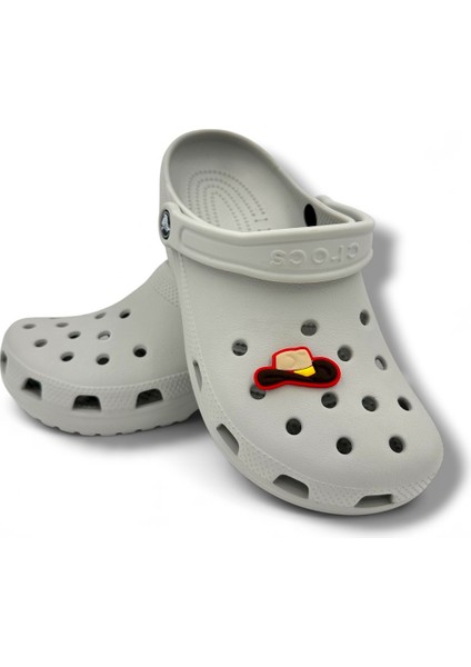 Terlik Süsü ve Aksesuarı , Çanta Süsü – Jibbitz 3D Kovboy Şapkası Figür Aksesuar modelleri