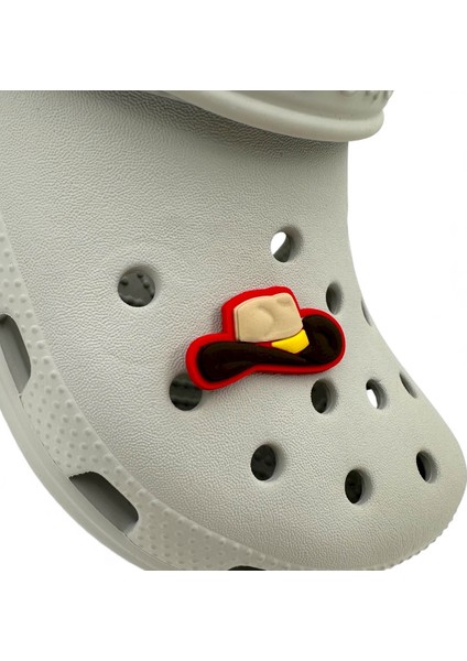 Terlik Süsü ve Aksesuarı , Çanta Süsü – Jibbitz 3D Kovboy Şapkası Figür Aksesuar fırsatları