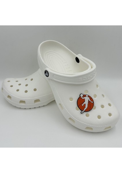 Terlik Süsü ve Aksesuarı , Çanta Süsü – Renkli Jibbitz Jordn Basket Görselli Figür Aksesuarı modelleri