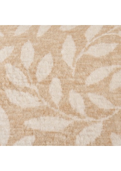 Soft Sprig Pamuklu Çift Kişilik Battaniye - Bej - 200X220 cm modelleri