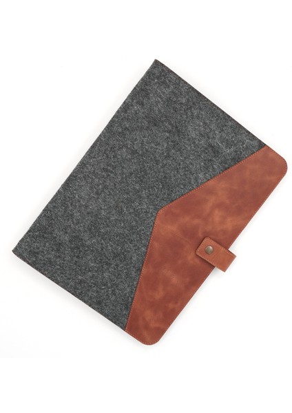 Keçe ve Gerçek Deri 13-14 Inç Notebook & Tablet Organizer