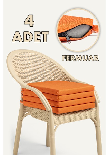 Su Geçirmez Sandalye Minderi Fermuarlı Bağcıklı 22 Dns Sünger fiyatları