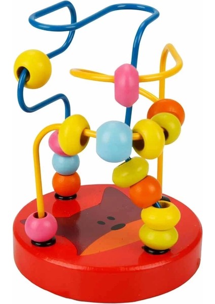 Woody Tahta Boncuk Oyunu Orman Hayvanları S00000575