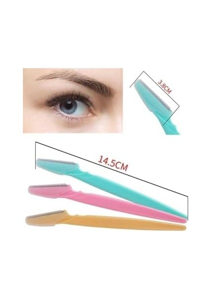 3&apos;lü Kaş Usturası ve Yüz Jileti modelleri