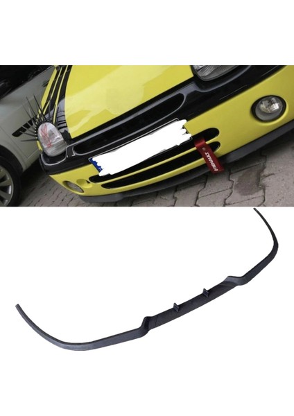 Renault Twingo H Uyumlu Evrensel Universal 3 Parça Cupra Kupra Ön Ek Tampon Dili Lip Esnek Karlık