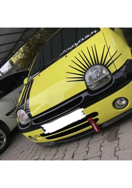 Renault Twingo H Uyumlu Evrensel Universal 3 Parça Cupra Kupra Ön Ek Tampon Dili Lip Esnek Karlık fiyatları