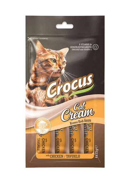 Cat Cream 3 Paket 3 Farklı Lezzet modelleri