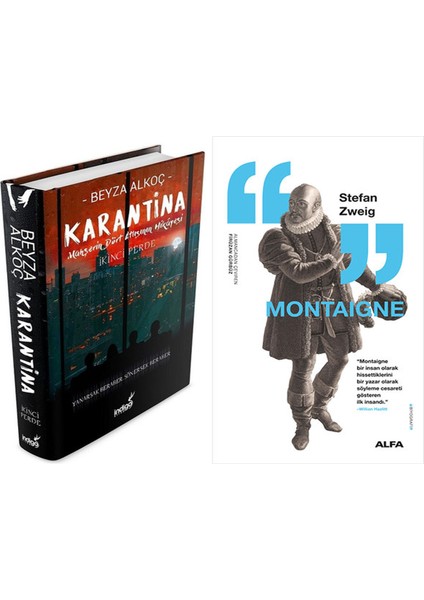 Karantina - Ikinci Perde (Ciltli) + Montaigne