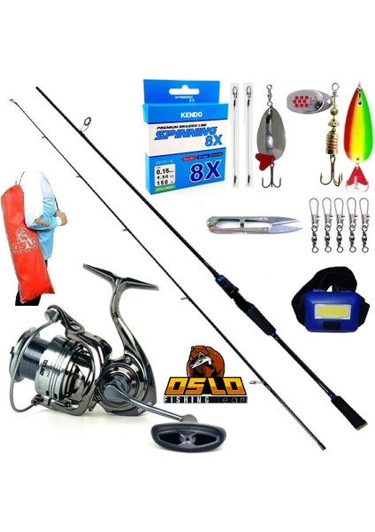 Next 4000 240CM 7-40GR Oslo Legend Turna Spin Olta Takımı Seti
