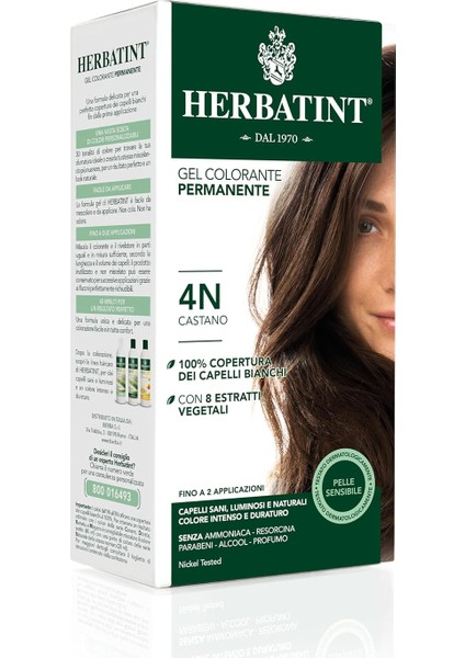 4n Chatain Kestane Saç Boyası, 135 ml