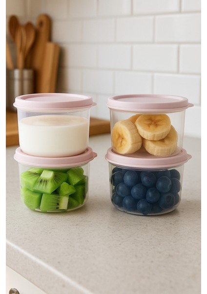 4lü Süt & Mama Saklama Kabı