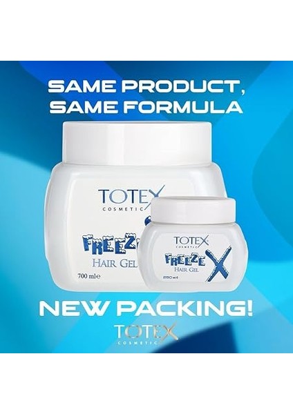 Saç Şekillendirici Freeze Jöle | Extreme Ultra Freeze Saç Kontrolü | Unisex Jöle (250ML) indirimleri