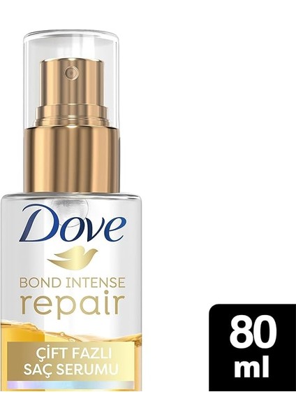 Çift Fazlı Saç Serumu Bond Intense Repair ve Peptid Kompleksi 80 ml modelleri