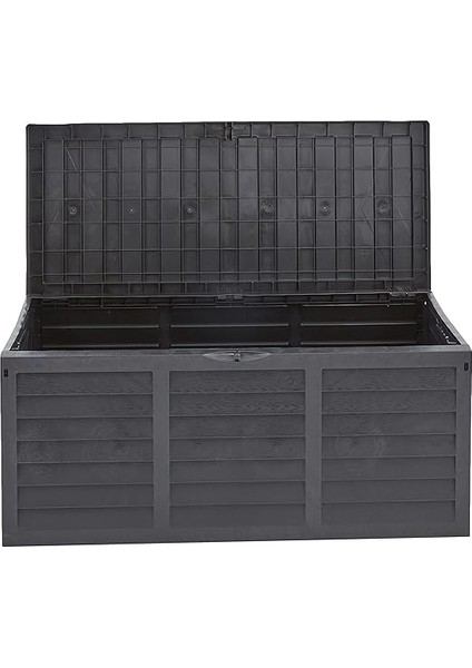 Bsa1 Bahçe Depolama Sandığı, Tekerlekli 320 Lt Ahşap Desenli Antrasit modelleri